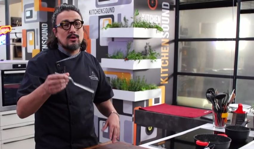 Alessandro Borghese Kitchen Sound, le animelle fritte con misticanza