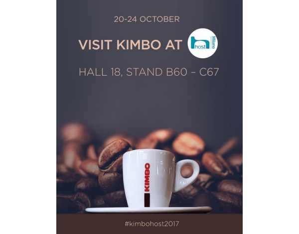 Kimbo porta ad Host una ricca offerta di prodotti per l'horeca