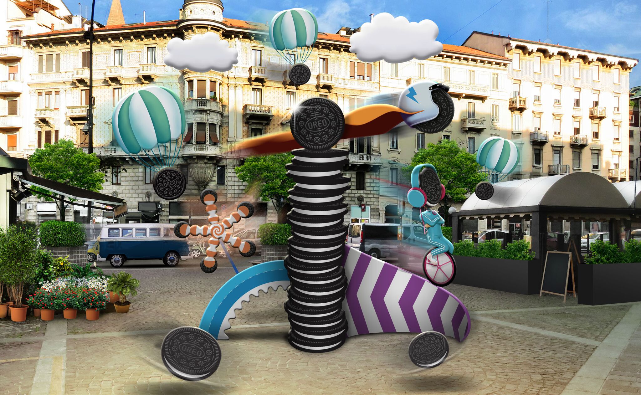 La Wonder Box Oreo arriva nelle piazze delle grandi città italiane