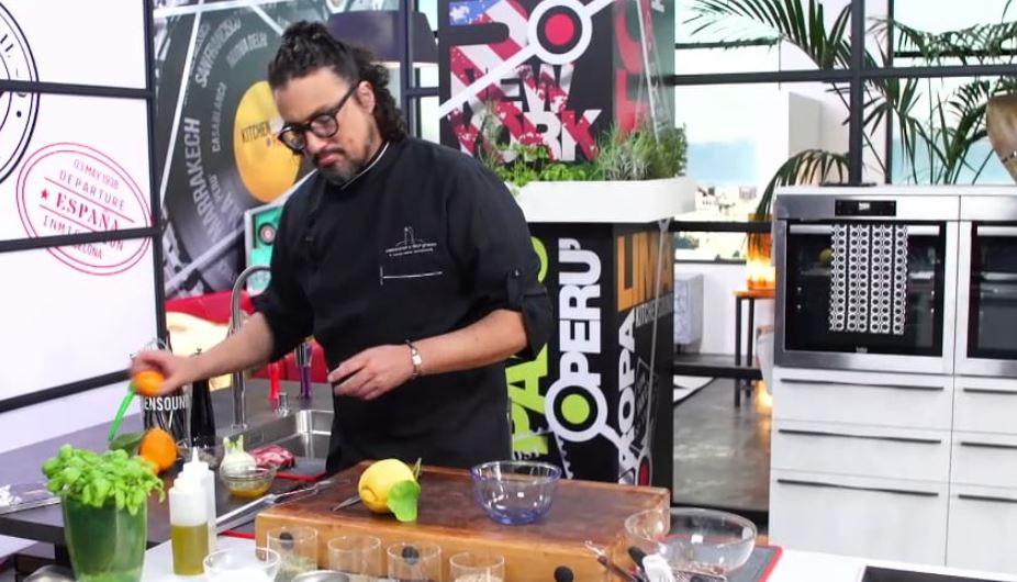 Alessandro Borghese Kitchen Sound, tataki di scottona con agrumi. VIDEO