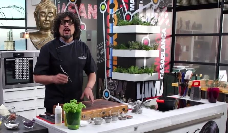 Alessandro Borghese Kitchen Sound, che idea le sarde and chips. VIDEO