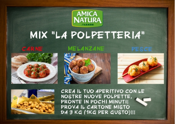 Amica Natura di Alcass: ecco il nuovo mix La Polpetteria