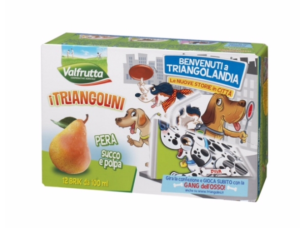 La nuova collezione de I Triangolini Valfrutta