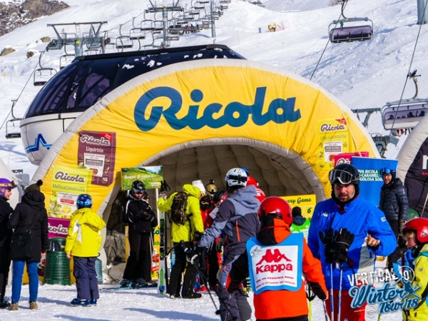 Ricola alla decima edizione del Vertical Winter Tour