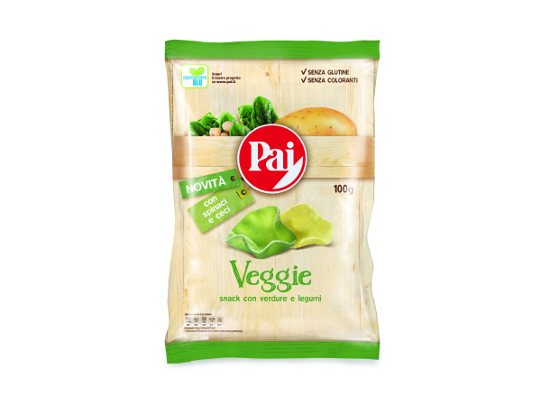 Pai lancia le patatine veggie