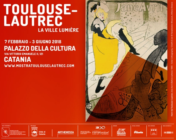 Ricola a Palazzo della Cultura Catania per celebrare Toulouse-Lautrec
