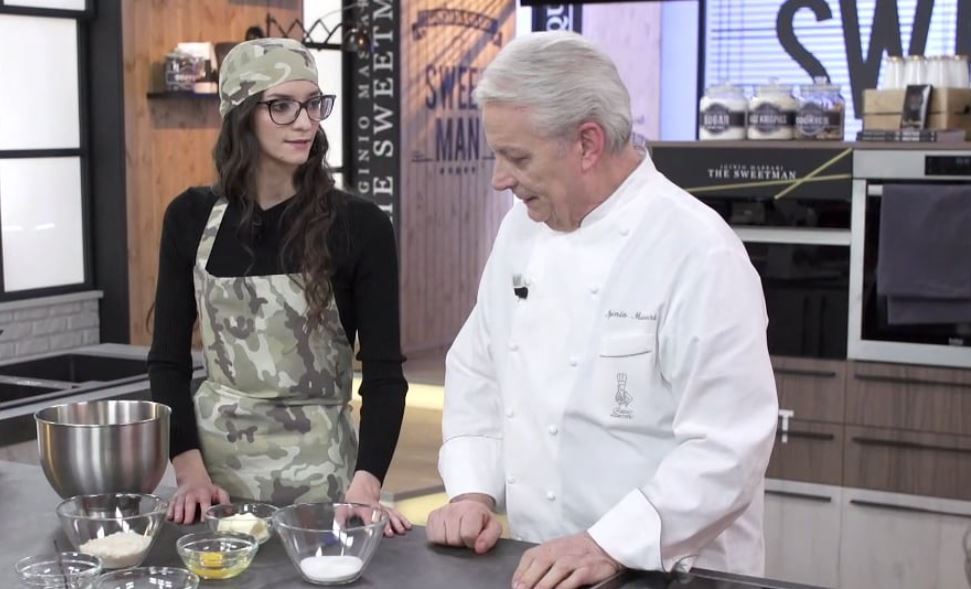 Iginio Massari The Sweetman, una monoporzione ai lamponi. VIDEO