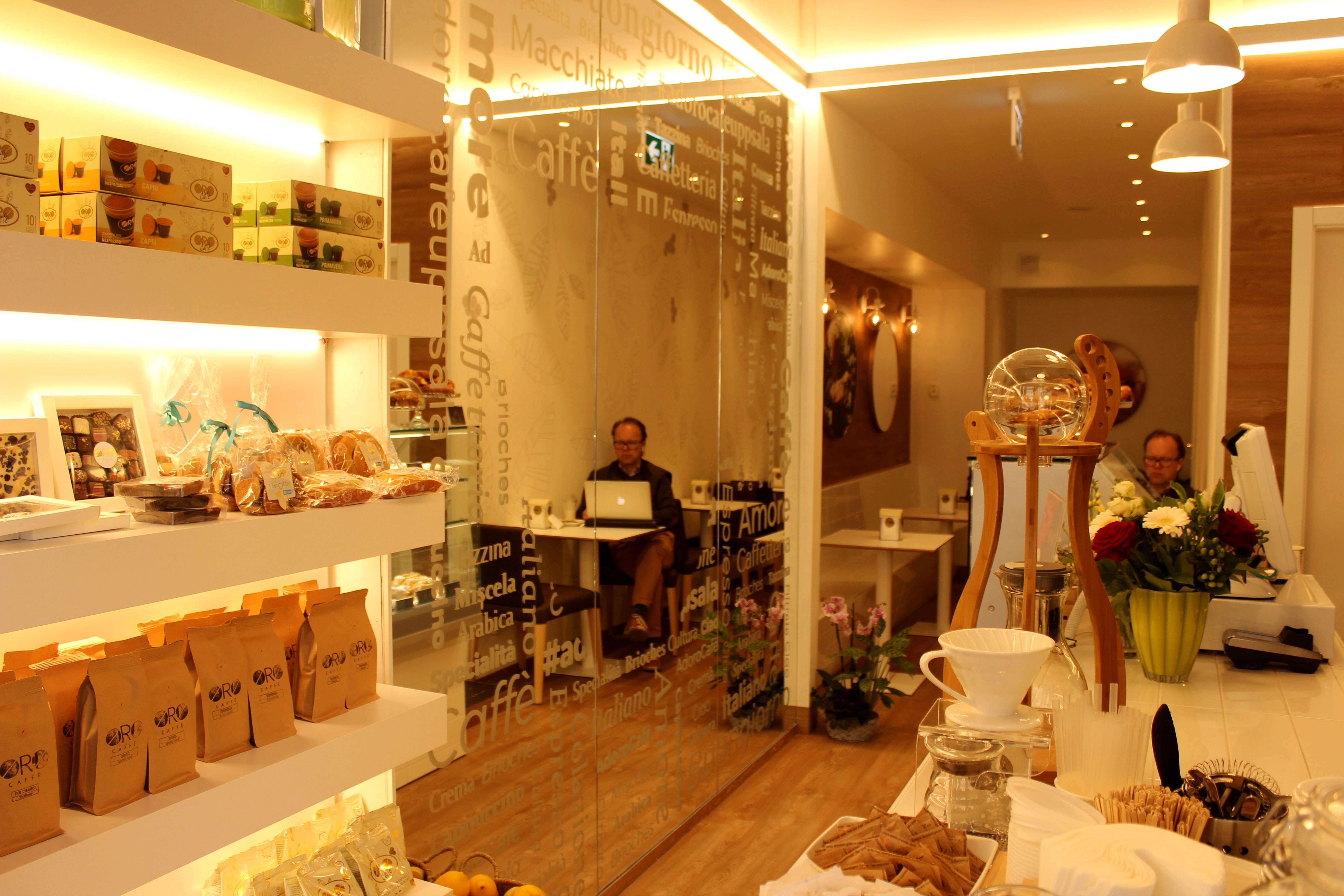 Oro Caffè, aperta la prima caffetteria monomarca in Svezia