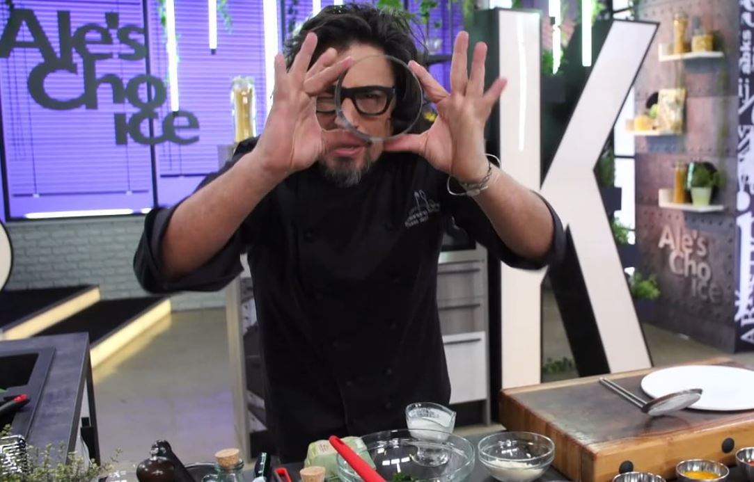 Alessandro Borghese Kitchen Sound, uovo poché con crema al parmigiano