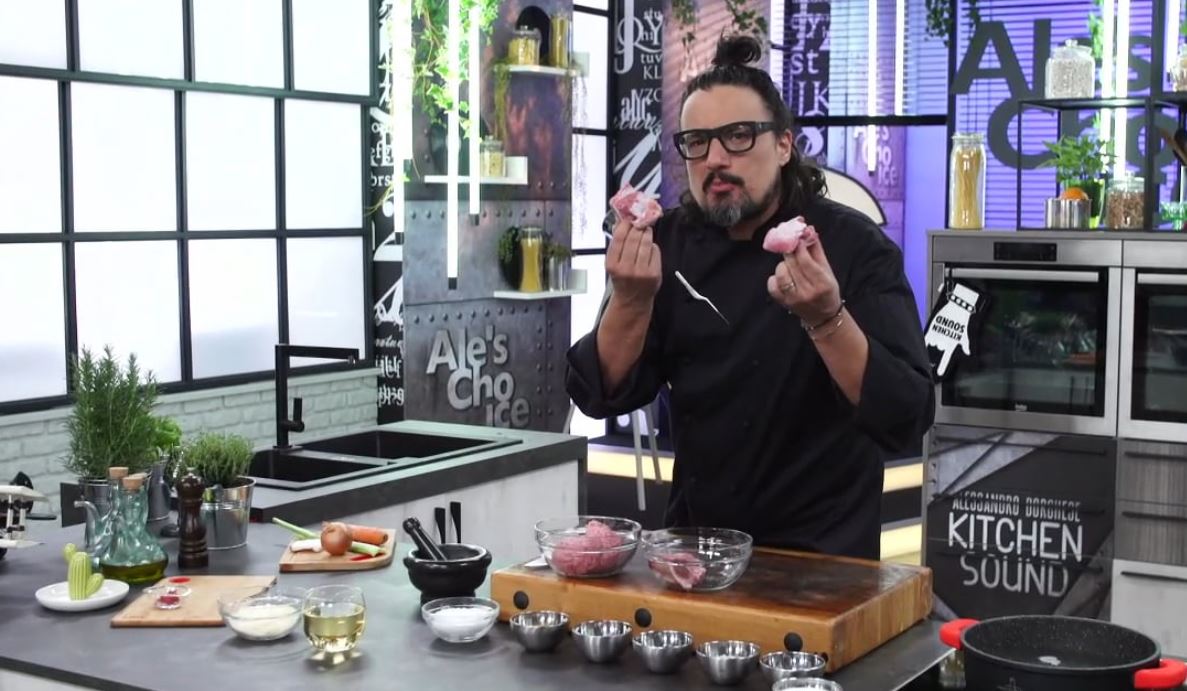 Alessandro Borghese Kitchen Sound, pappardelle con ragù di vitella