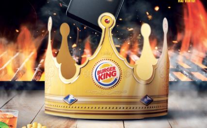 L'Italia partecipa ai Mondiali 2018. Con l'app Burger King