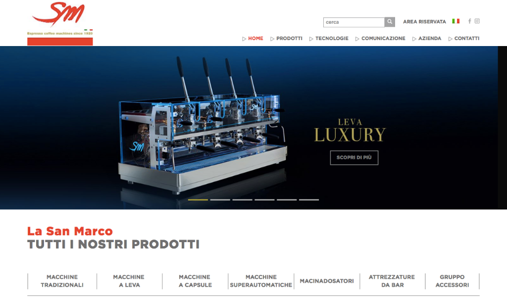E' online il nuovo sito de La San Marco