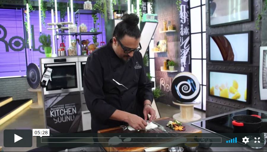 Alessandro Borghese Kitchen Sound, mozzarella rolls con scapece. VIDEO
