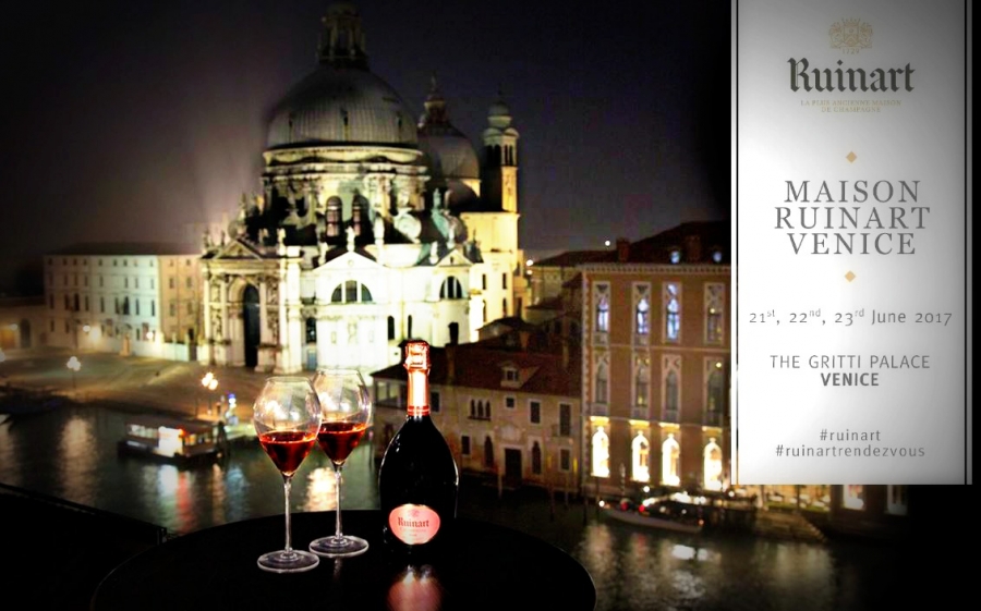 Maisin Ruinart, a Roma lo champagne diventa opera d'arte