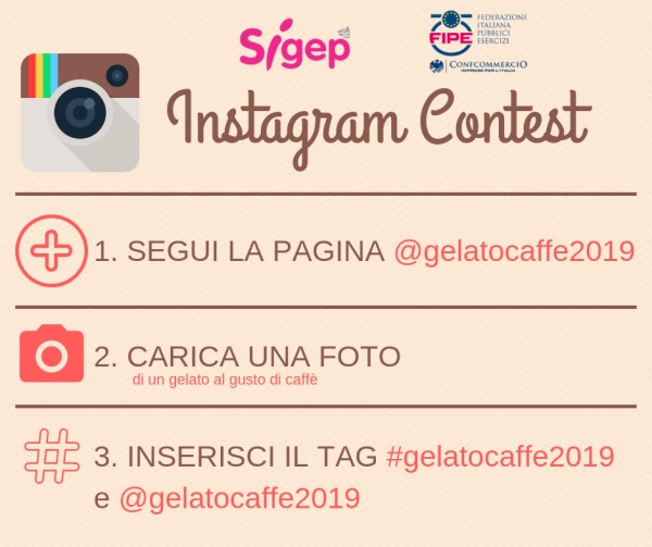 Sigep 2019, Fipe presenta il contest #Gelatocaffe2019