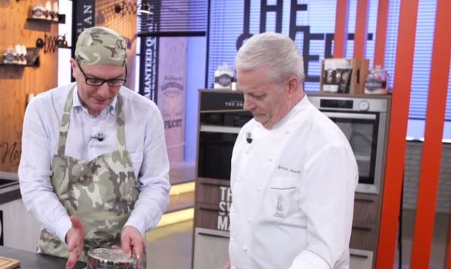 Iginio Massari The Sweetman, crostata con crema bruciata agli agrumi