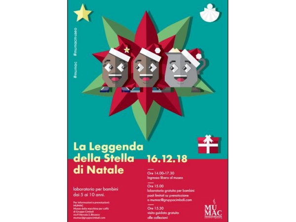 Stella Di Natale Bambini.Apertura Speciale Del Mumac Per La Leggenda Della Stella Di Natale Mixer Planet