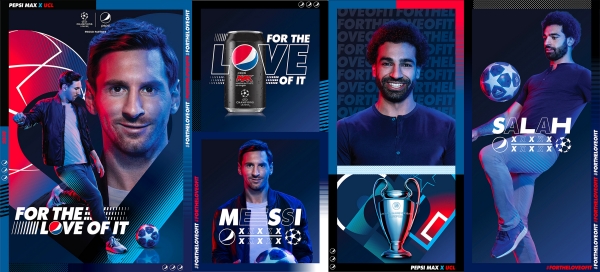 Pepsi Max lancia la nuova campagna globale UEFA 2019