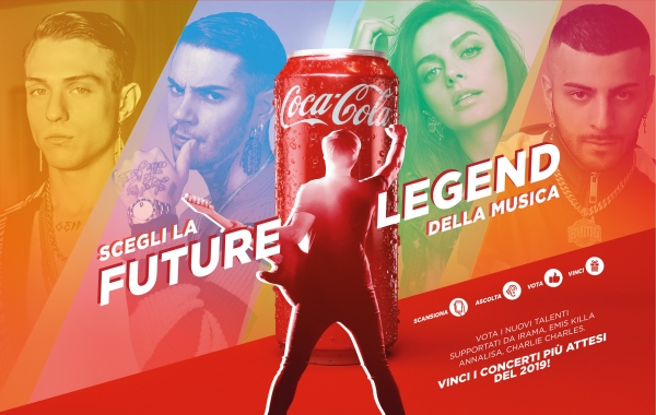 Coca-Cola dà il via a Future Legend, la prima music battle in lattina