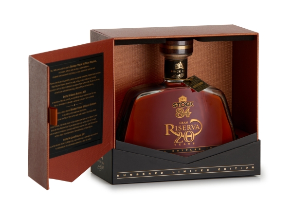 Stock Italia presenta il Brandy Stock 84 Gran Riserva 20Y