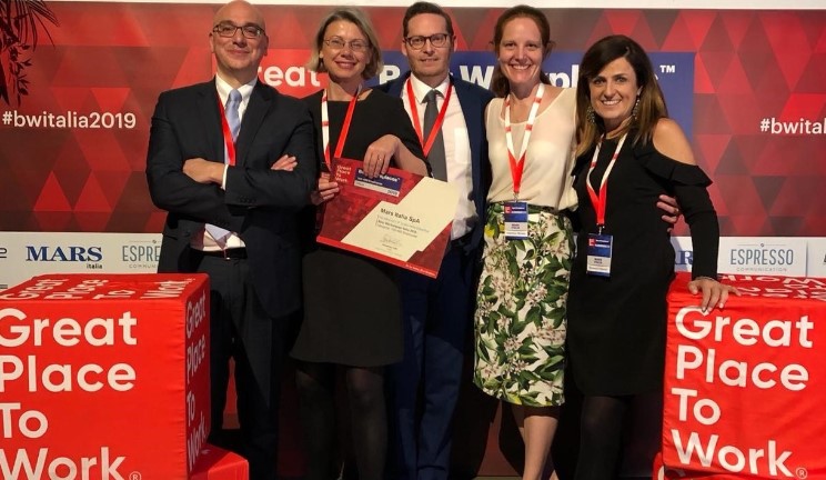 Mars Italia al terzo posto tra i Best Workplaces Italia 2019