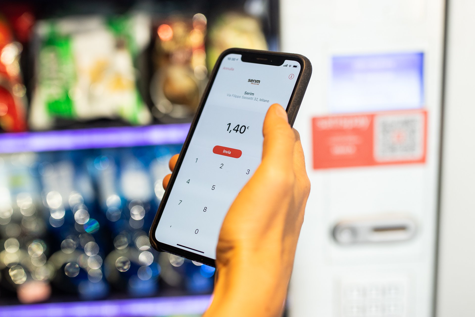 Vending: con Satispay si paga direttamente dallo smartphone