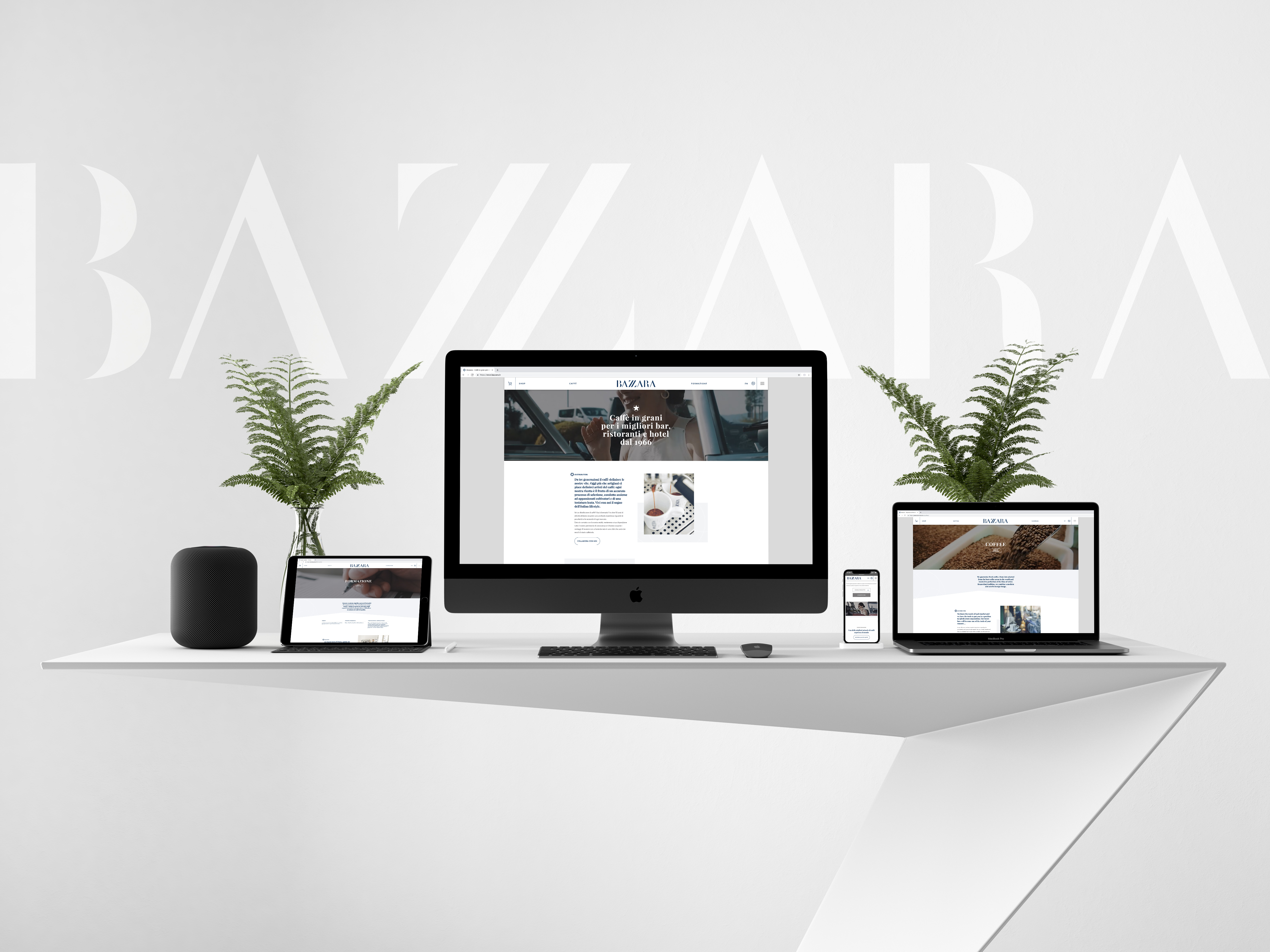 Sito Bazzara, nuova interfaccia ed ecommerce più funzionale e sicuro