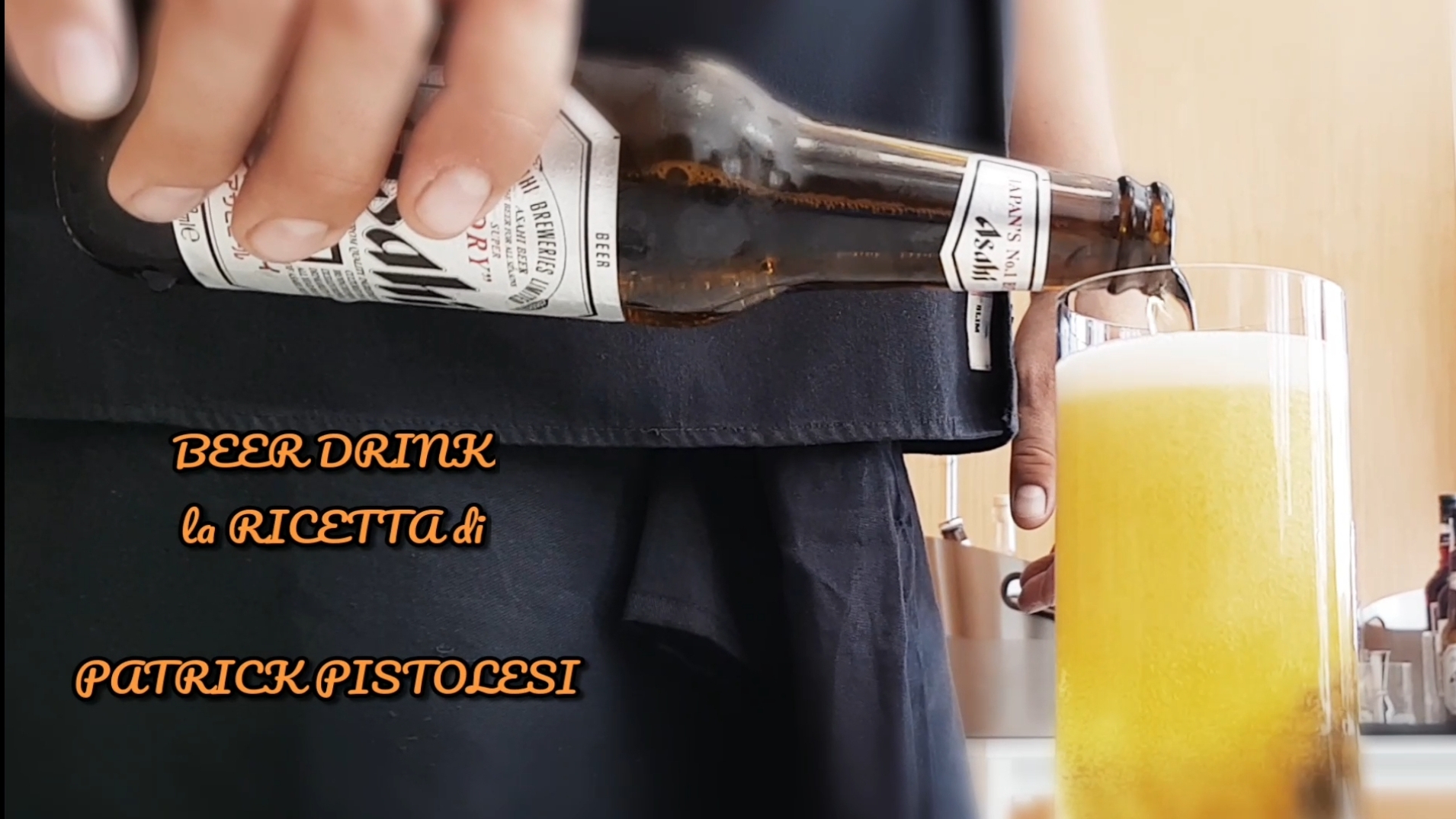 Patrick Pistolesi ecco tre ricette di beer drink beverini VIDEO