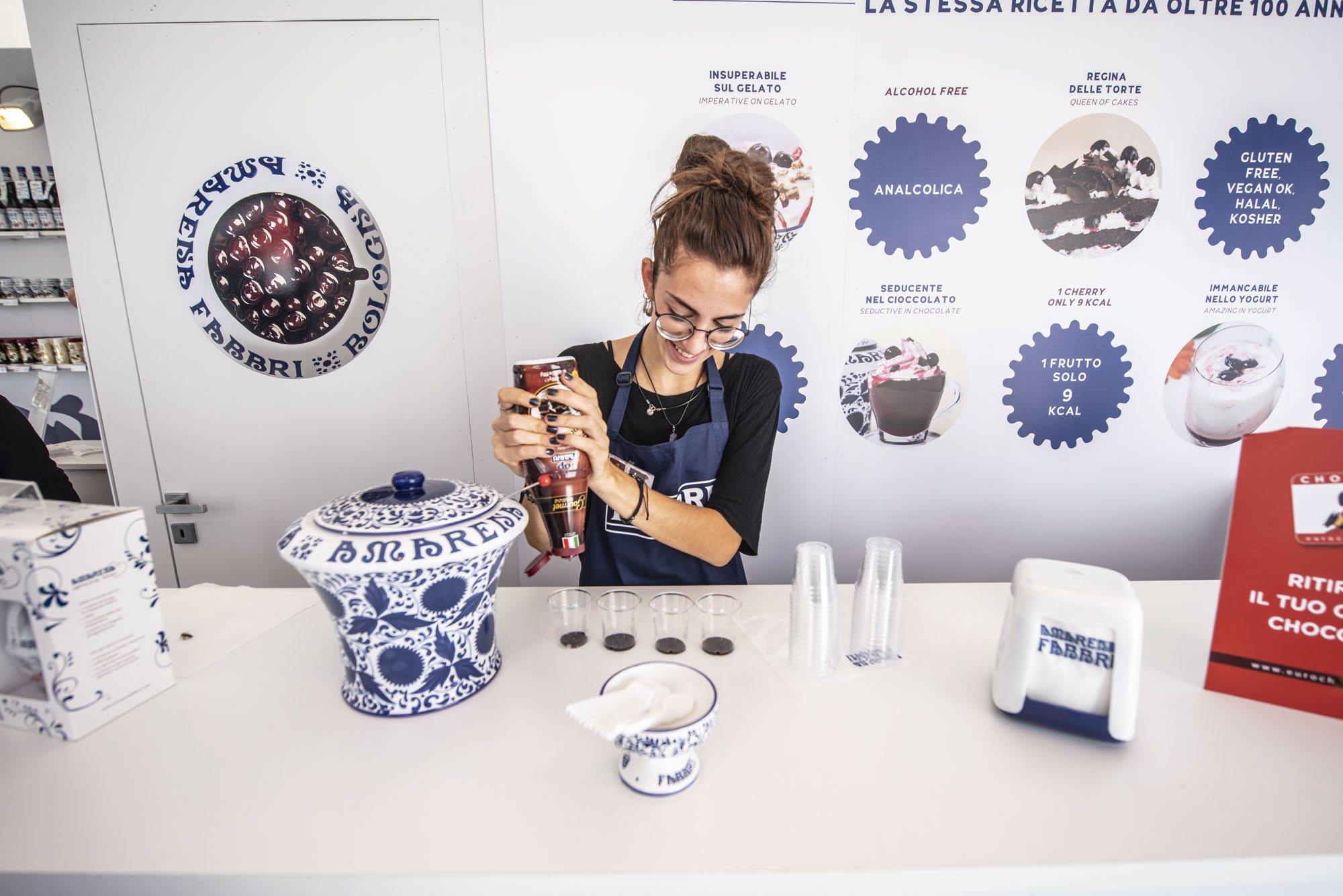 L’Amarena Fabbri piace al popolo del cioccolato