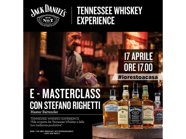 Jack Daniel's presenta le sue e-masterclass