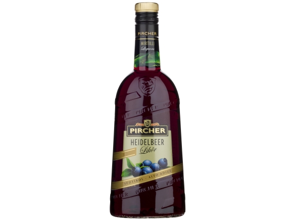 Pircher presenta il Liquore di Mirtilli