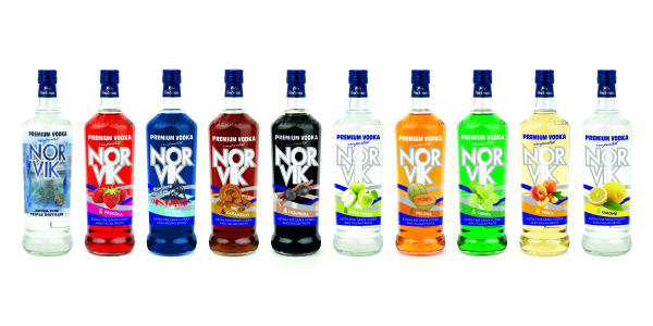 Mavi Drink rinnova il look di Vodka Norvik
