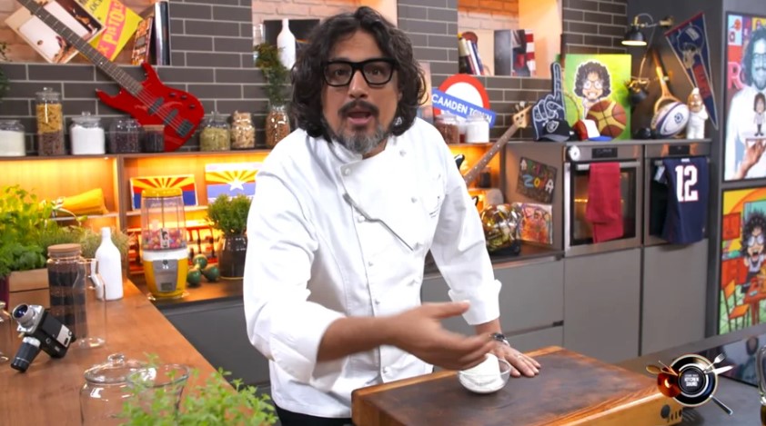 Alessandro Borghese Kitchen Sound, pacchero con ricotta e basilico