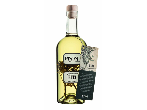 Pisoni presenta la Grappa alla Ruta