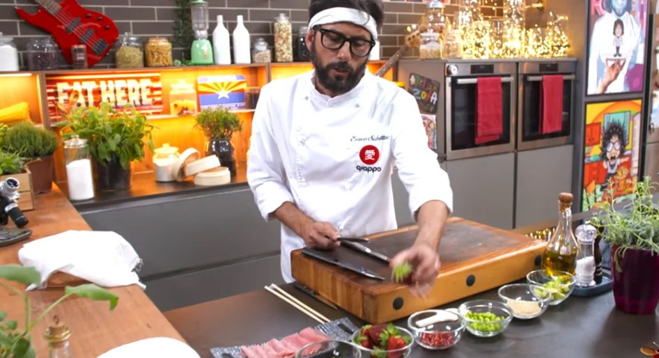 Alessandro Borghese Kitchen Sound, riso bianco giapponese. IL VIDEO