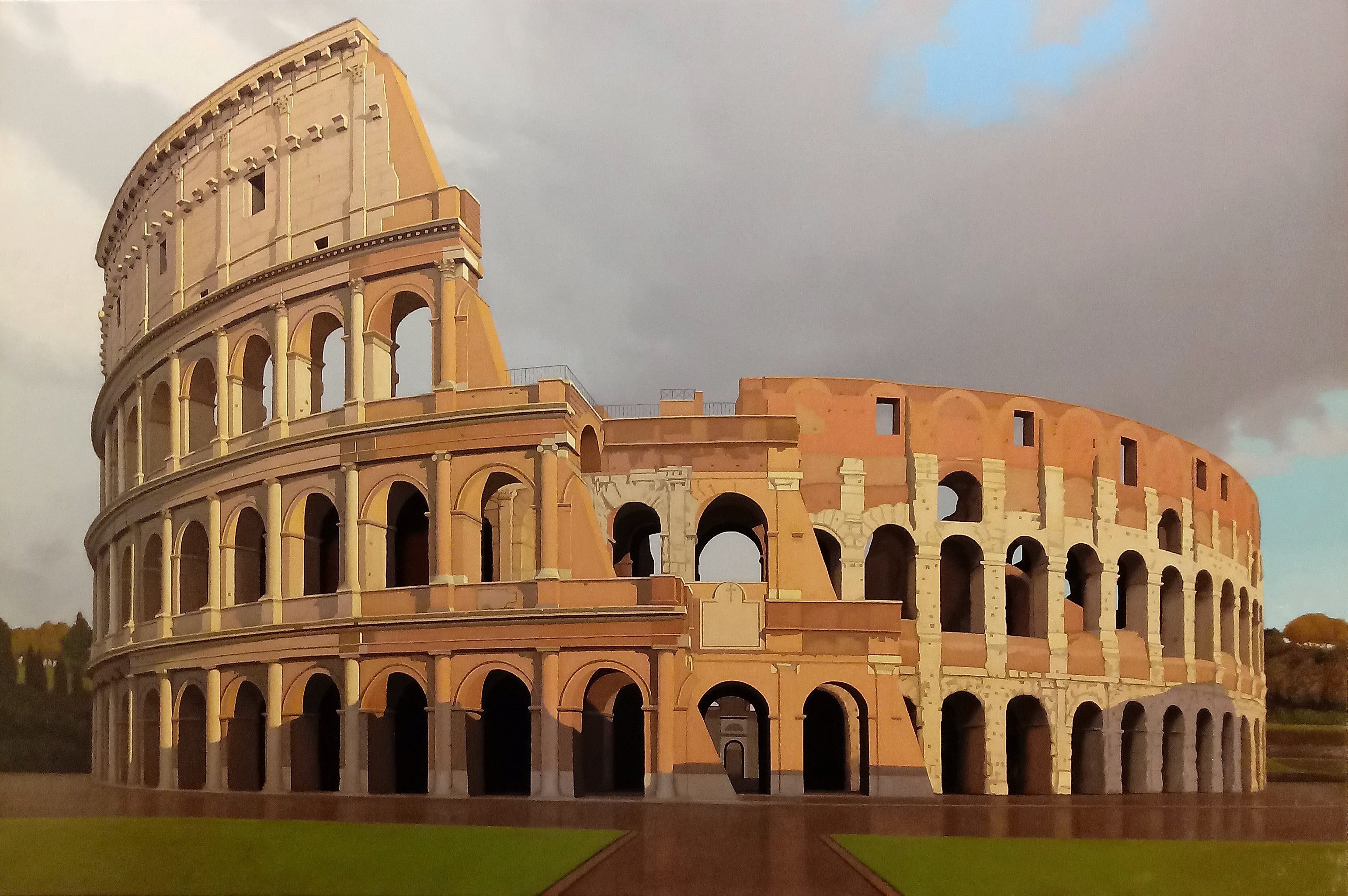 Il gruppo Brazzale a sostegno dell'arte con “Colosseo” di Mauro Reggio