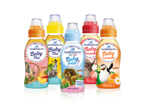 I personaggi di Madagascar sulle bottigliette di San Benedetto Baby