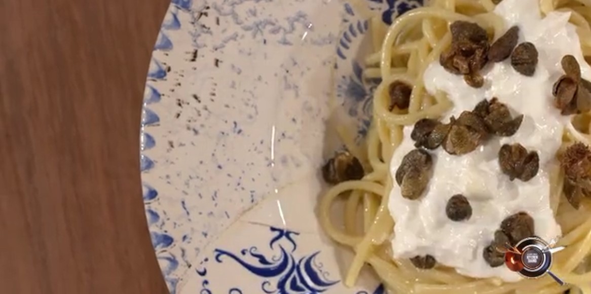Alessandro Borghese Kitchen Sound: spaghettone al burro (chef Morelli)