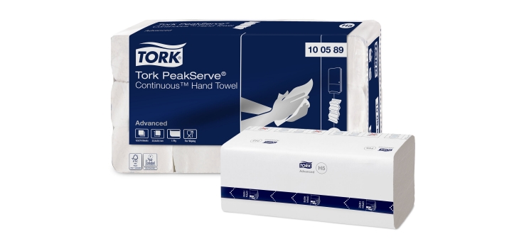 Tork PeakServe si amplia e soddisfa le crescenti richieste di igiene