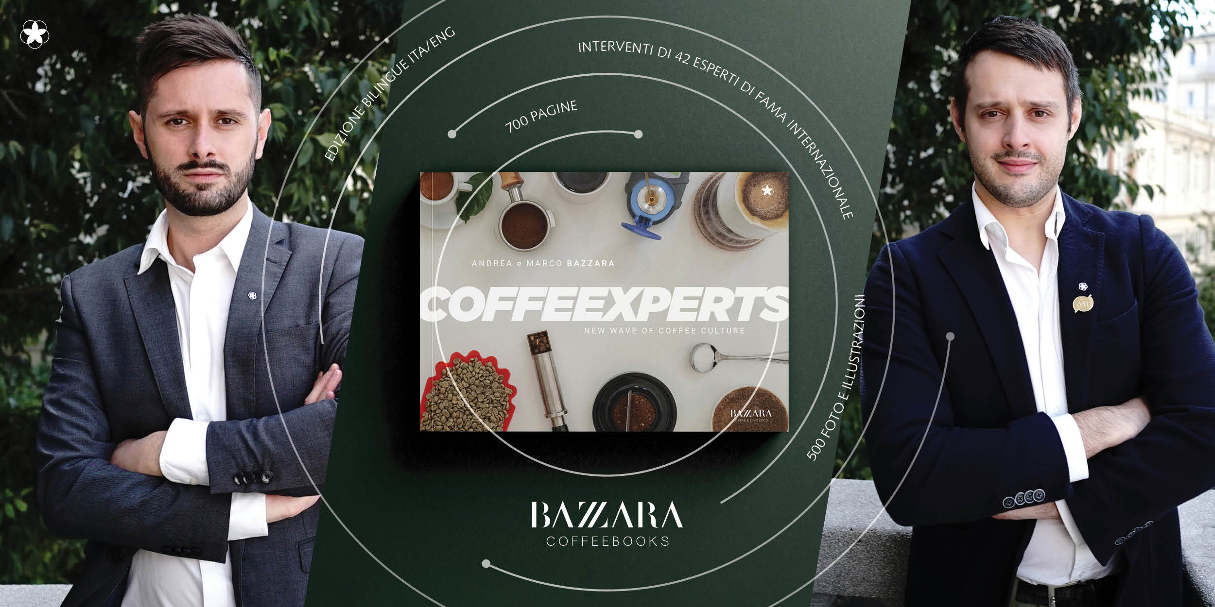 Arriva CoffeExperts, il nuovo libro dei fratelli Bazzara